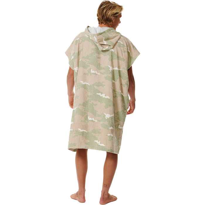 2023 Rip Curl Mens Combo Kapuzenhandtuch ndern Robe / Poncho 00HMTO - Salbei